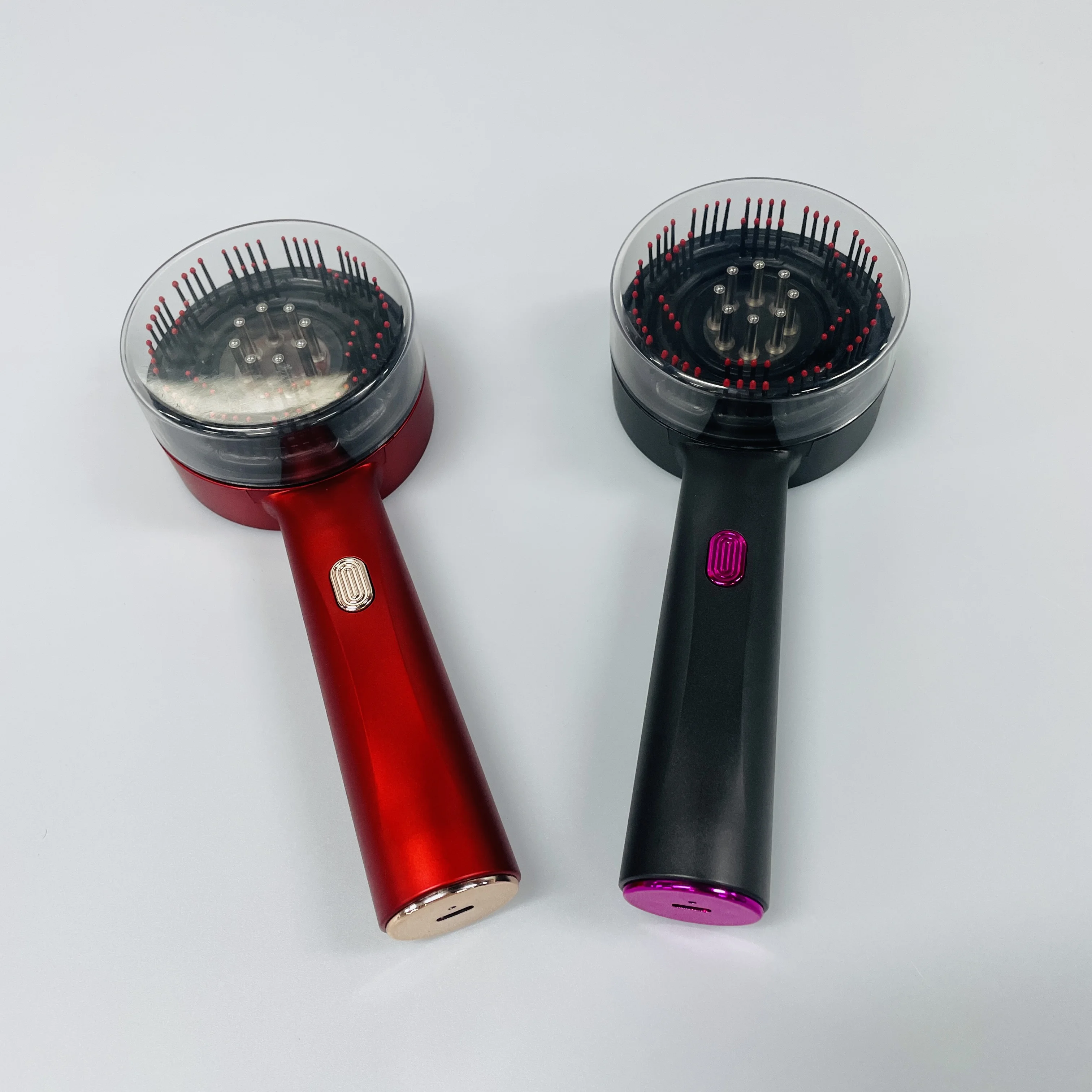 Handheld Portable Multifunction Hair Oil Applicator Comb Waterproof Electric Scalp Massage Brush at Home for Muscle Relax