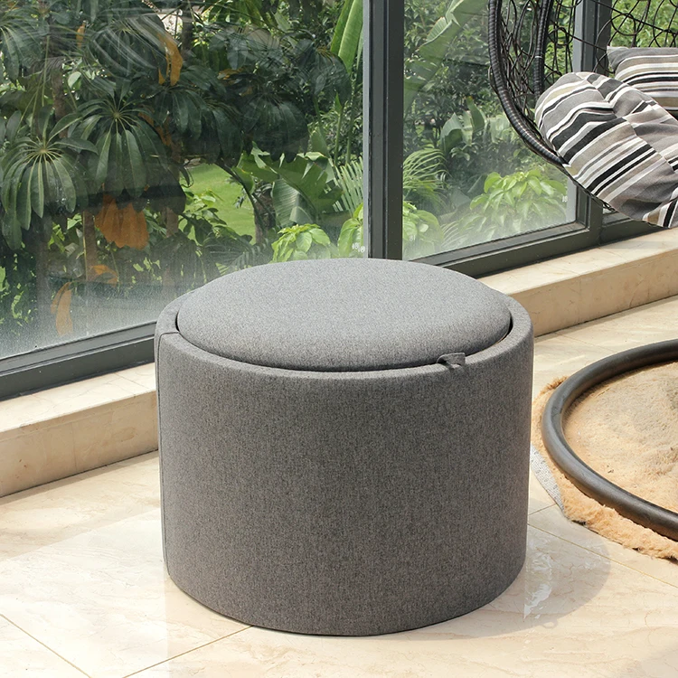 high quality wooden coffee table modern wooden tray with storage Ottoman