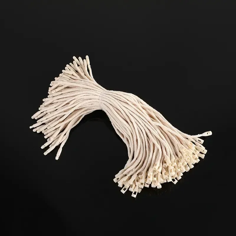 Wholesale cheap hang tag string custom hang tag loop Plastic seal string for garment