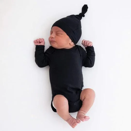 Wholesale Hottest Baby Knitted Hat 100% Bamboo Infant Beanie Breathable Baby Knotted Hat