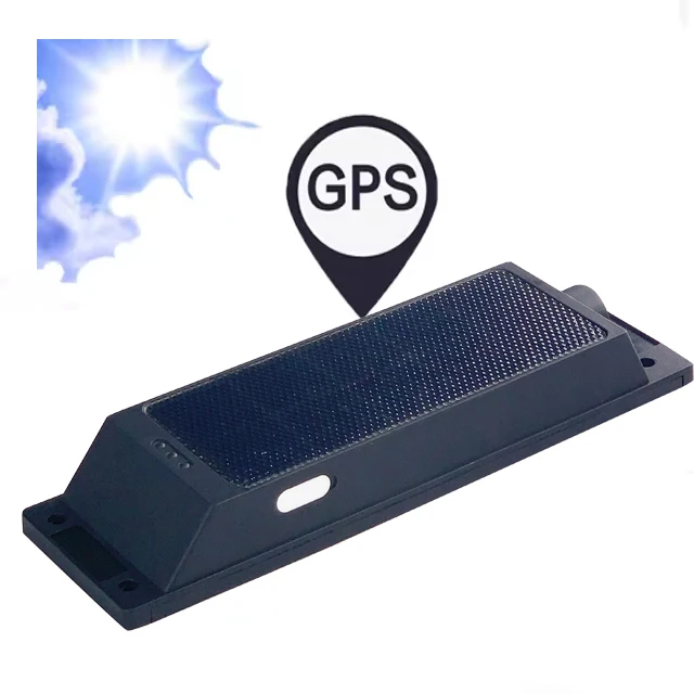 Manufacturer  long standby time 13400mAH 4G lTE IP67  waterproof wireless solar powered gps vehicle tracker