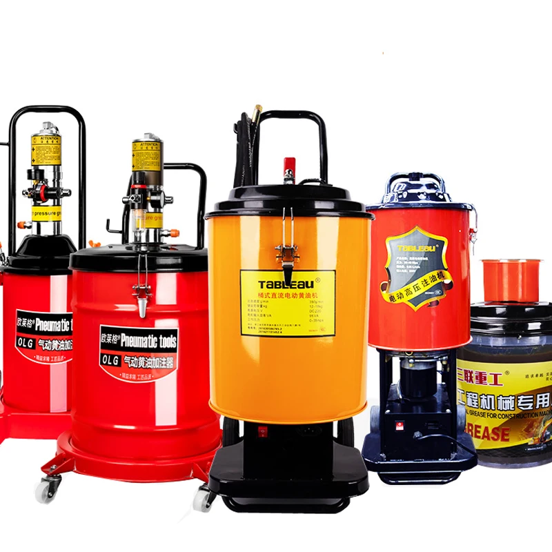 Grease Gun Manual High Pressure Butter Artifact Small Butter Pump Automatic Refueling Oiler Pneumatic Butter Machine