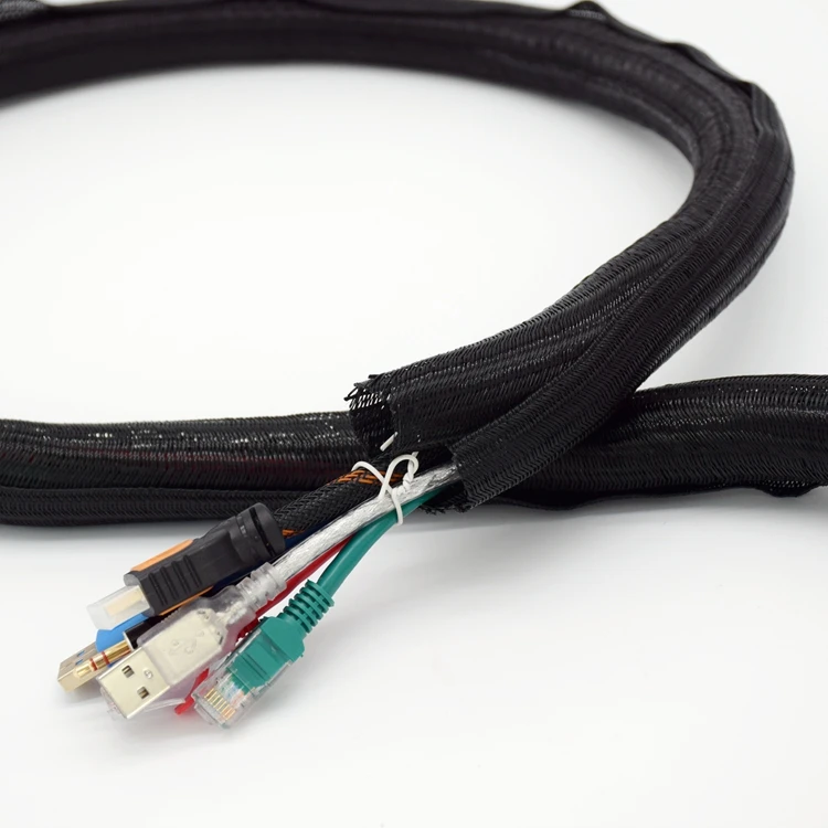 Side Entry Self Closing Cable Wrap Sleeve