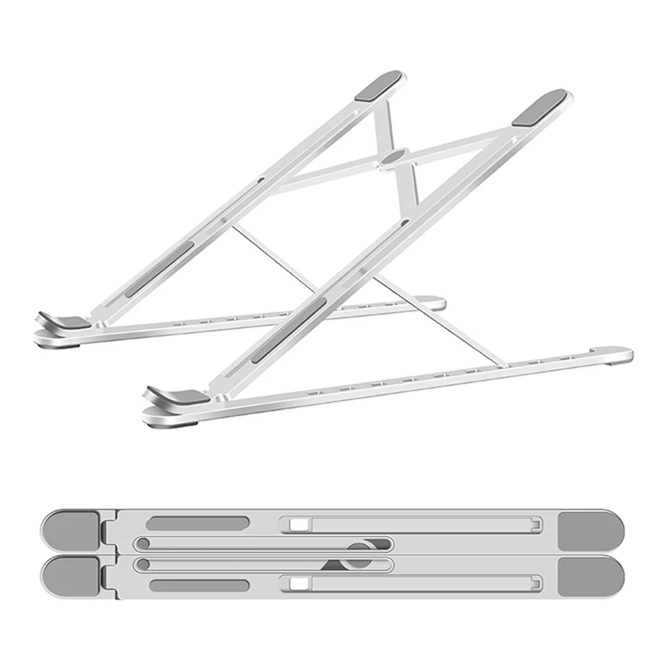 OEM подставка для ноутбука 15,6 дюймов Складная регулируемая подставка для ноутбука портативный из алюминиевого сплава