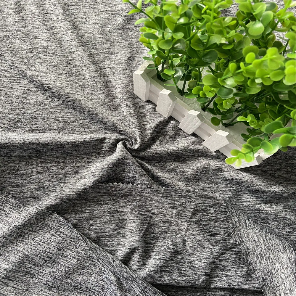 fabric polyester spandex quick dry knitted breathable sportswear fabric