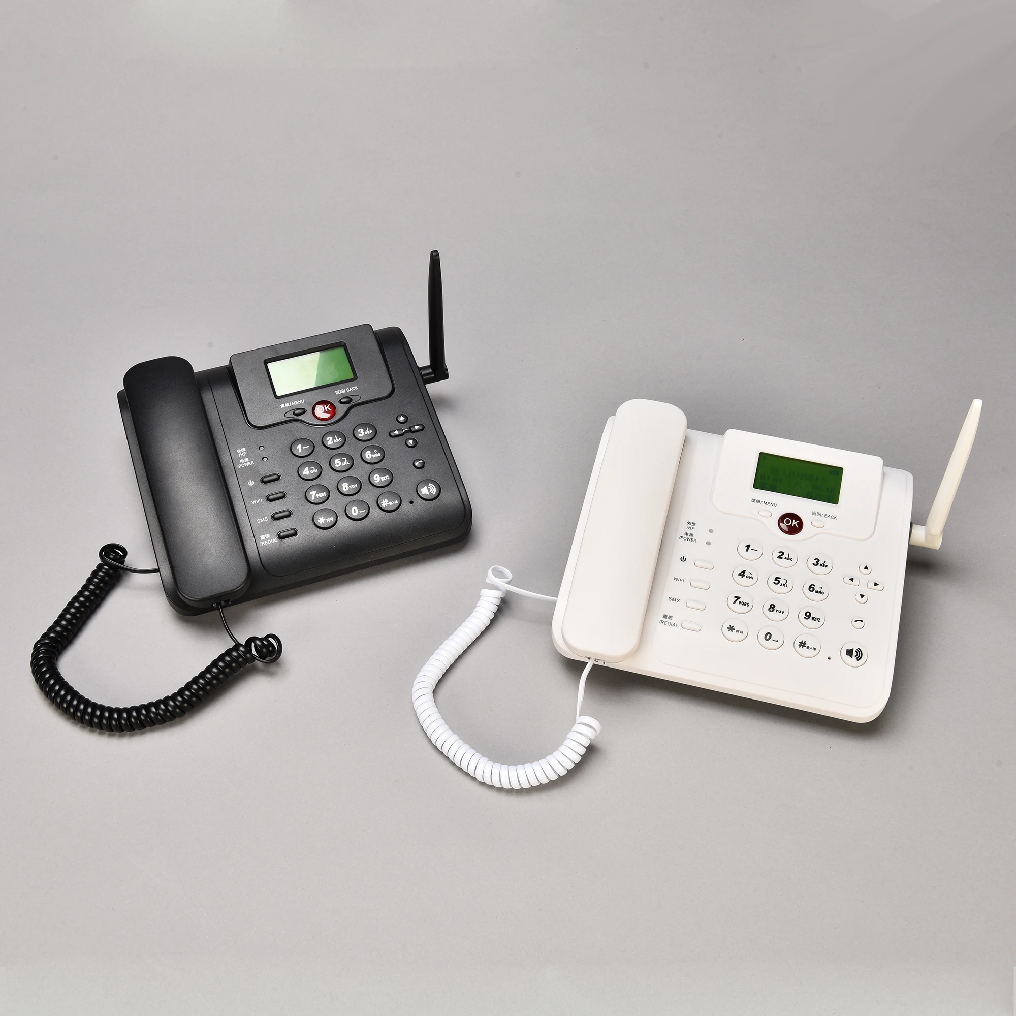 4G LTE Wireless Desktop Phone with WiFi hotspot Cordless telephone with RJ45 MIFI Port  office desktop phone