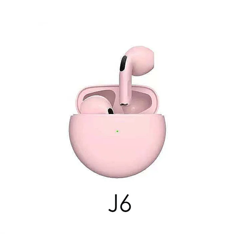 Headphones Pro6 Pro5 Hifi Stereo 5.0 Bt Earphone Noise Canceling Tws Earbuds Sports Waterproof Wireless Stereo Earphones