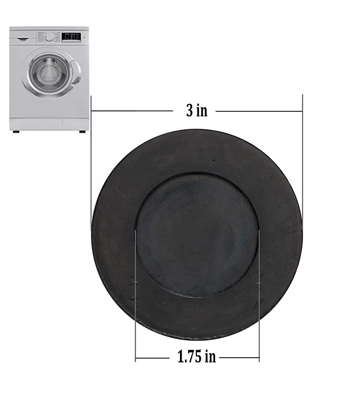 Anti Vibration Washing Machine Foot Pads Anti-Walk Washer Vibration Feet Pads Dampers for Washer and Clothes Dryer