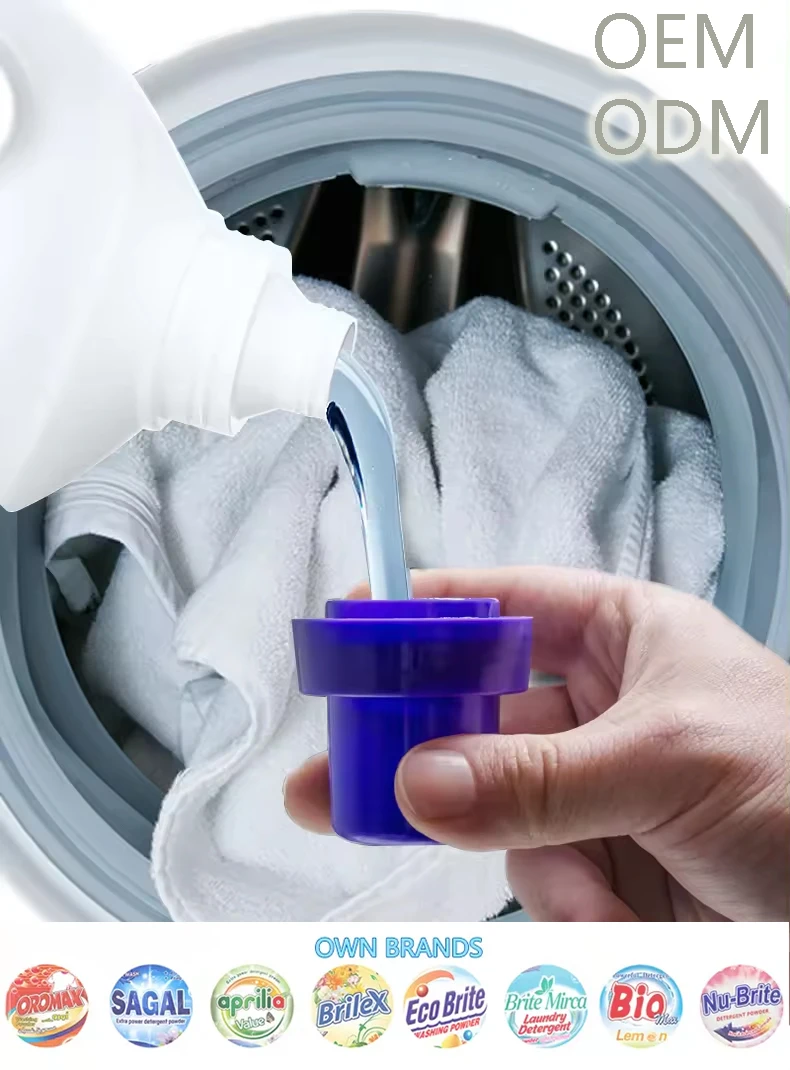 Factory Price 6% Detergent En Liquid Gel Laundry Detergent Soap Liquid for Washing Clothes