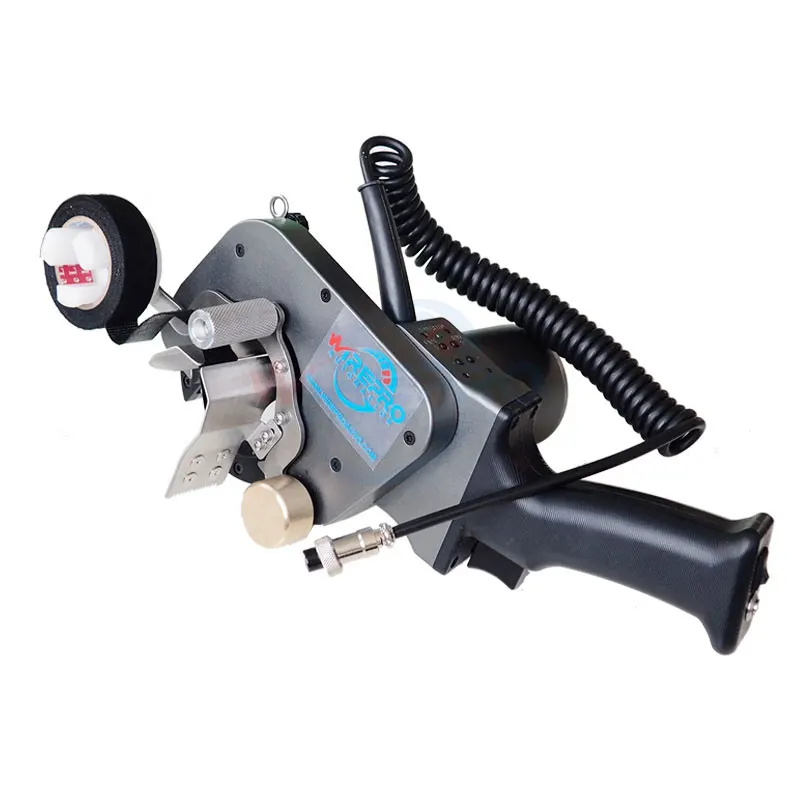 HW-H35 небольшого размера Портативный лента упаковочные ремни сварочный аппарат провода навивочная машина