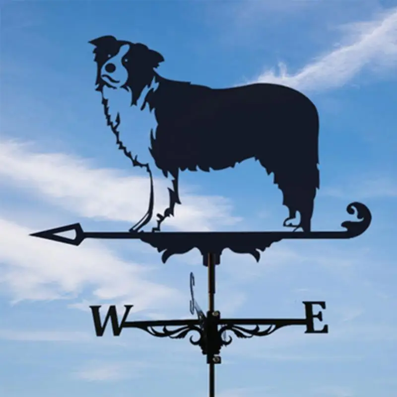 Stainless steel quality The Old Man and the Dog Fashion trends Garden decoration Weather vane Smithcraft Folk Art
