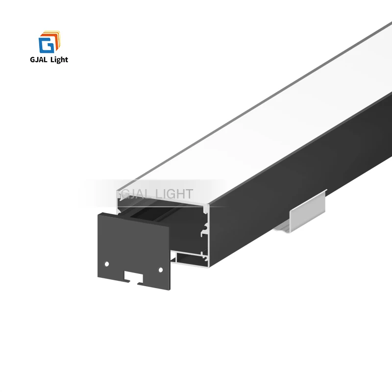 U 5032 material aluminum lights profile for LED aluminium extrusion hanging strip LED light