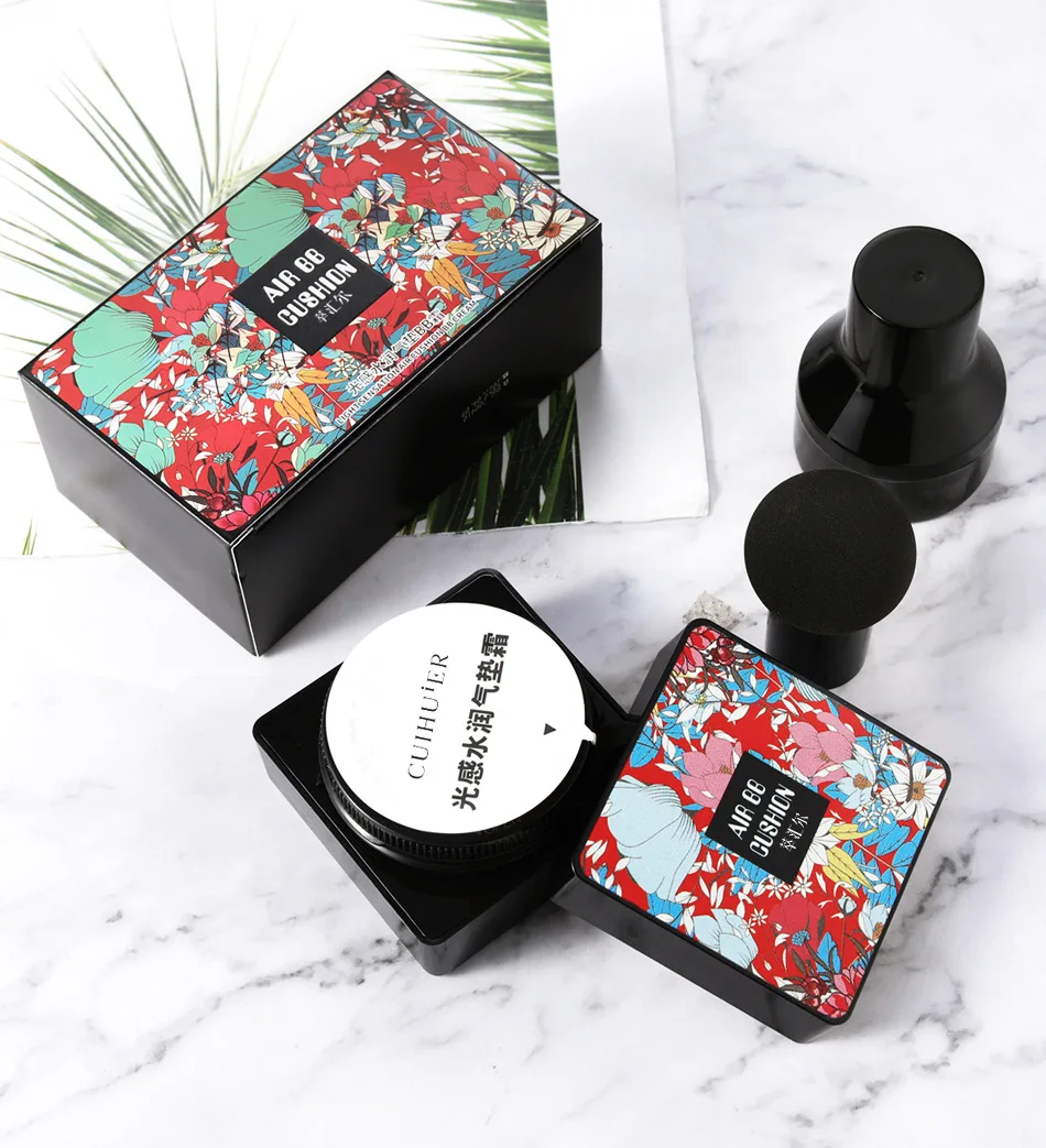 
Hot selling mushroom cushion bb cream bb cream pressed foundation yiwu bb cream for Skin Whitening Brightening 