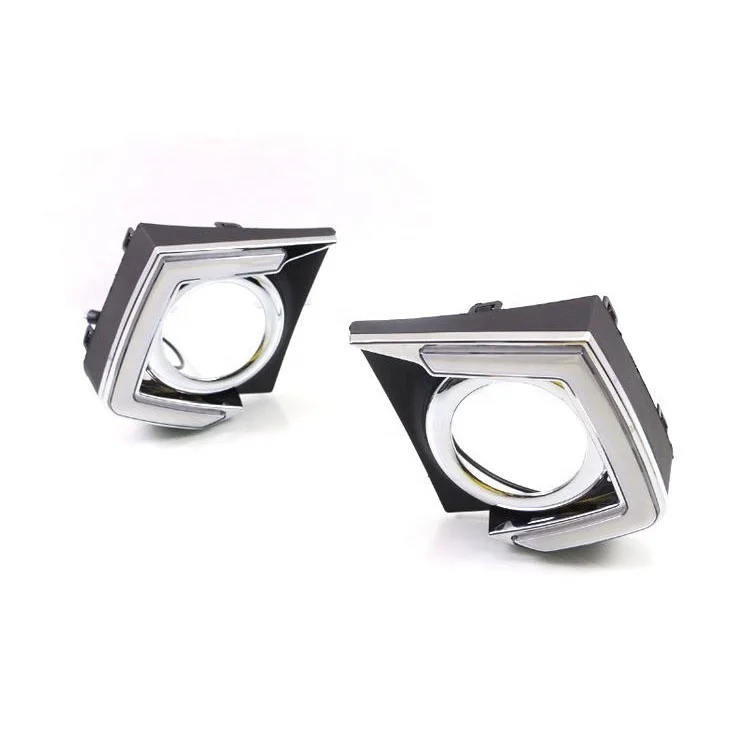 DRL For L200 Triton 2015-2018 LED DRL Fog Lamp Daytime Running Light