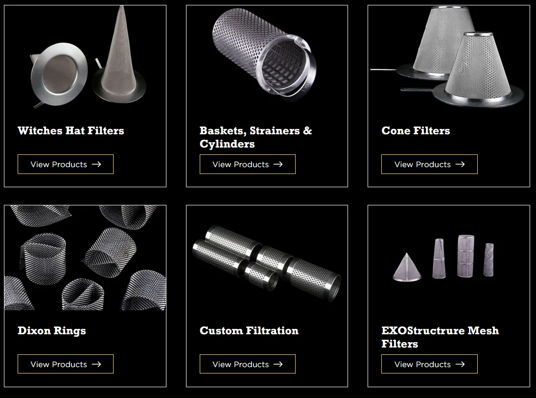 Stainless Steel Flat bottom Temporary Cone Type Fabricated Temporary Strainers price (1).png
