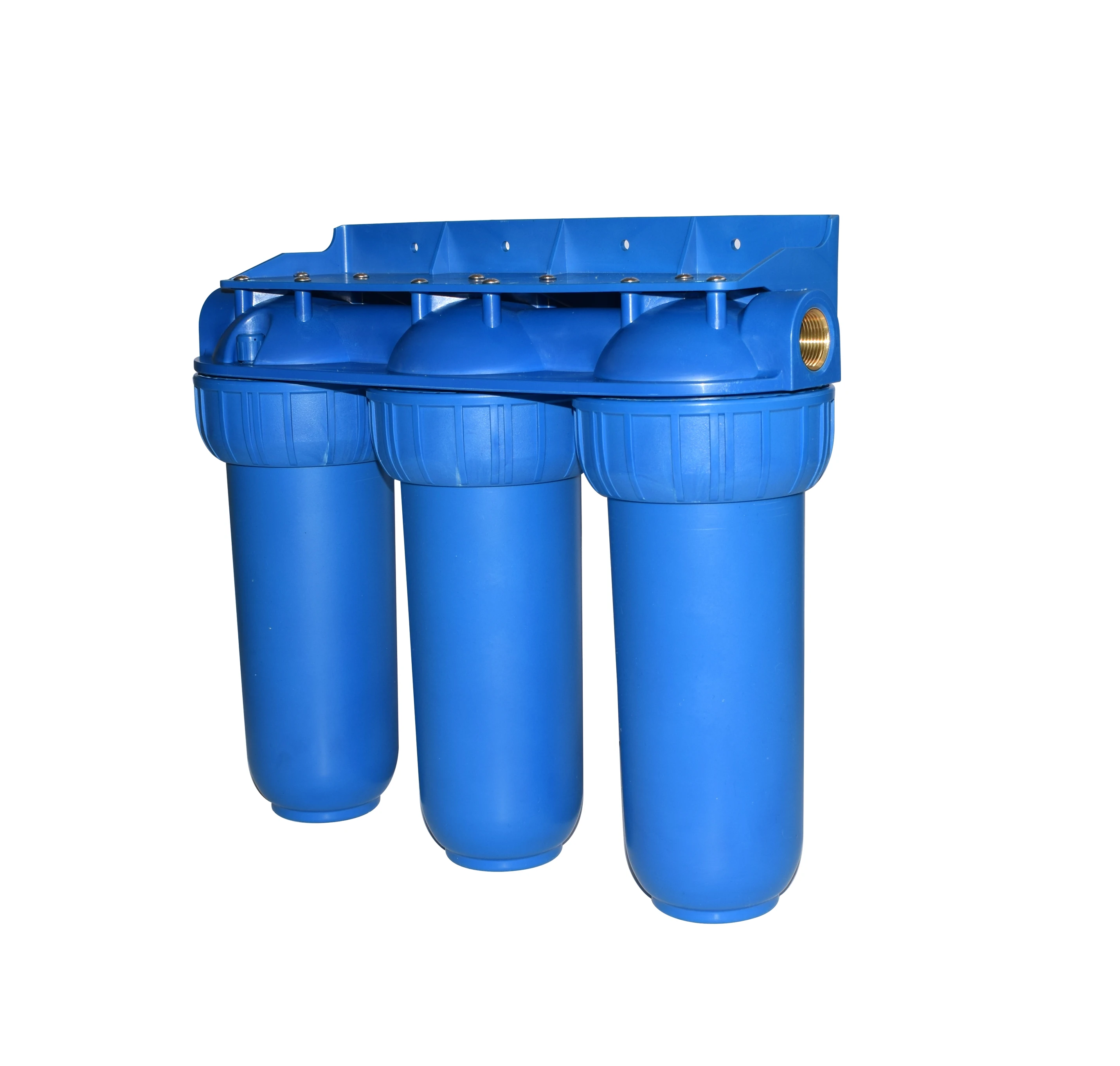 Triple Union ITALY type PET water purifier machine water filter systems pipeline water filters for home drinking