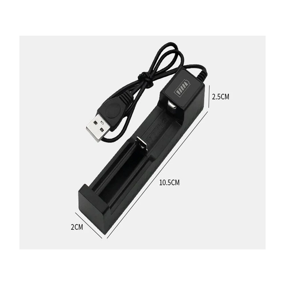 3.7V Rechargeable Li ion  18650 Battery Charger for 3.7V Rechargeable Li ion  18650 10440 18350 18500 Batteries