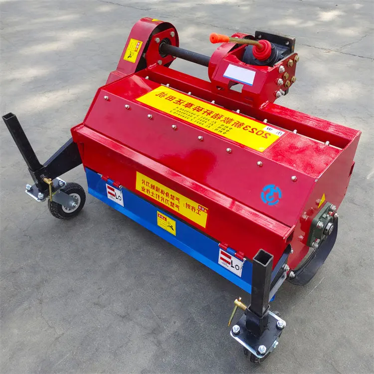 Hand Tractor Farmland Straw Crusher Environmental Protection Returning Farmland To Farmland Corn Straw Crusher Grass Crusher