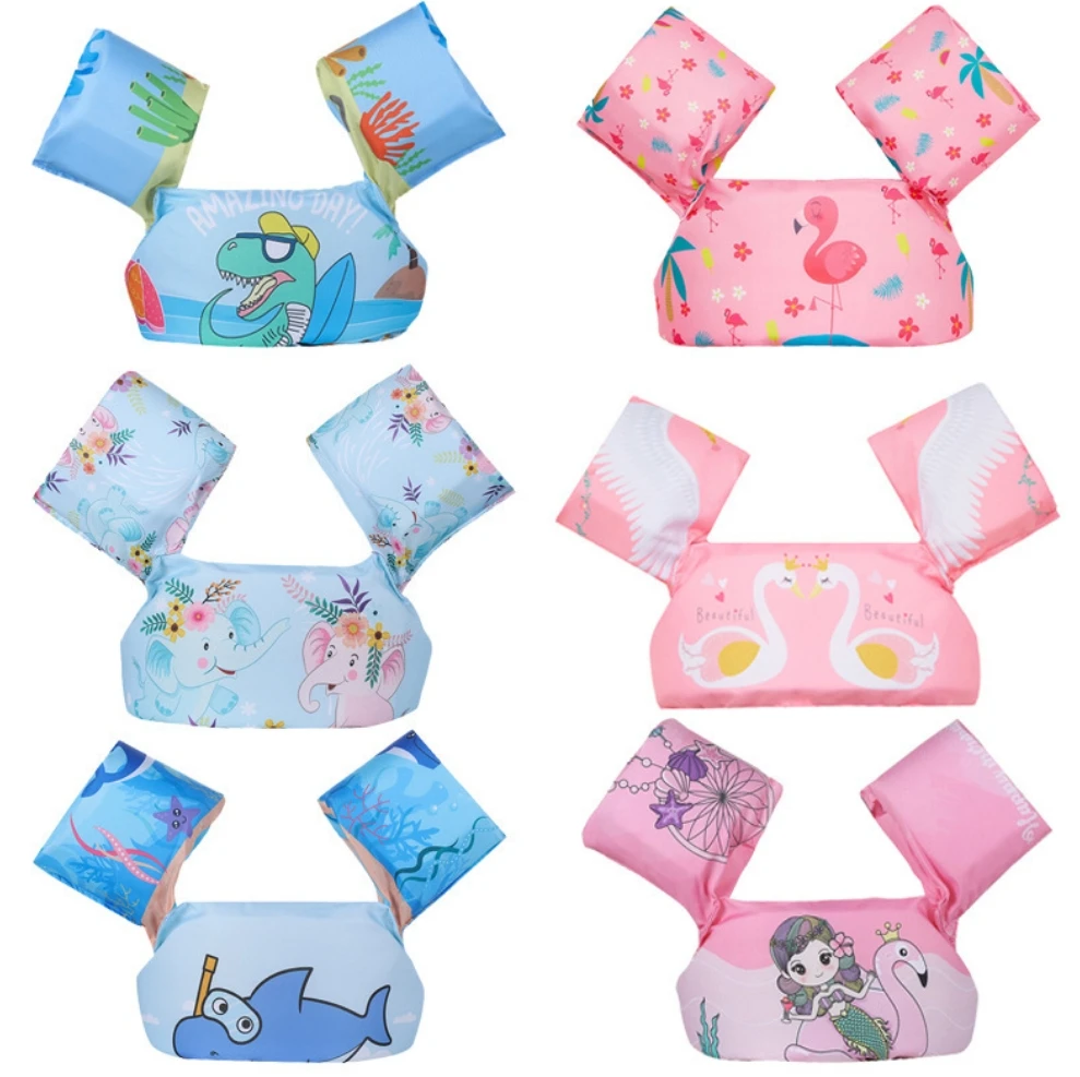 Inflatable Kids Arm Bands Floatation Water Sleeves Floats Tube Water Wings Swimming Arm Floats