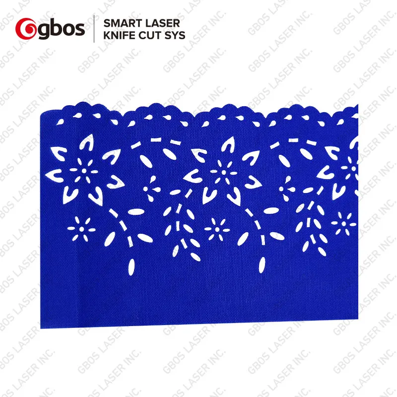 Gbos Appliques Cotton Roll  Auto Feeding Cut Price Cloth Leather Automatic Laser Cutting machine Fabric Cutter