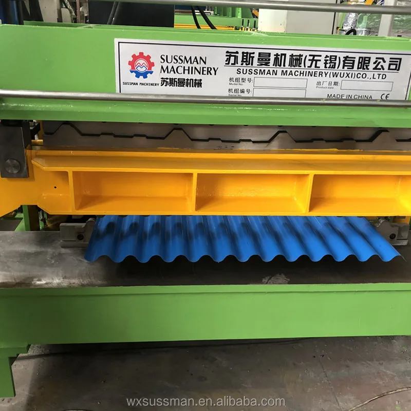 0.3-0.8mm Thickness Double Layer Roof Panel Roll Forming PV4 and Corrugated Metal Sheet Roll Forming Machine