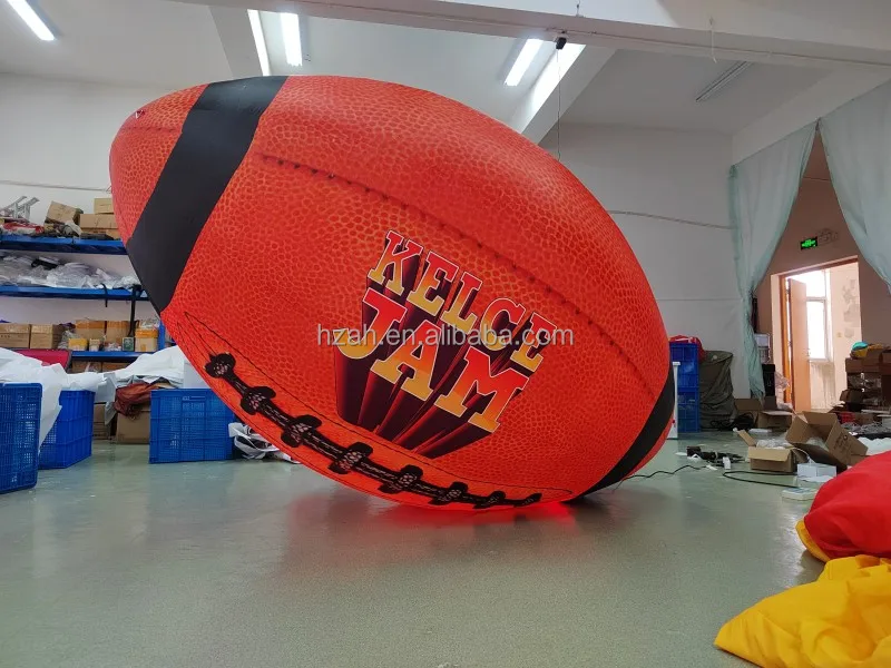 Custom Color and Logo Inflatable Football Inflatable Soccer Ball for Football Event Advertising