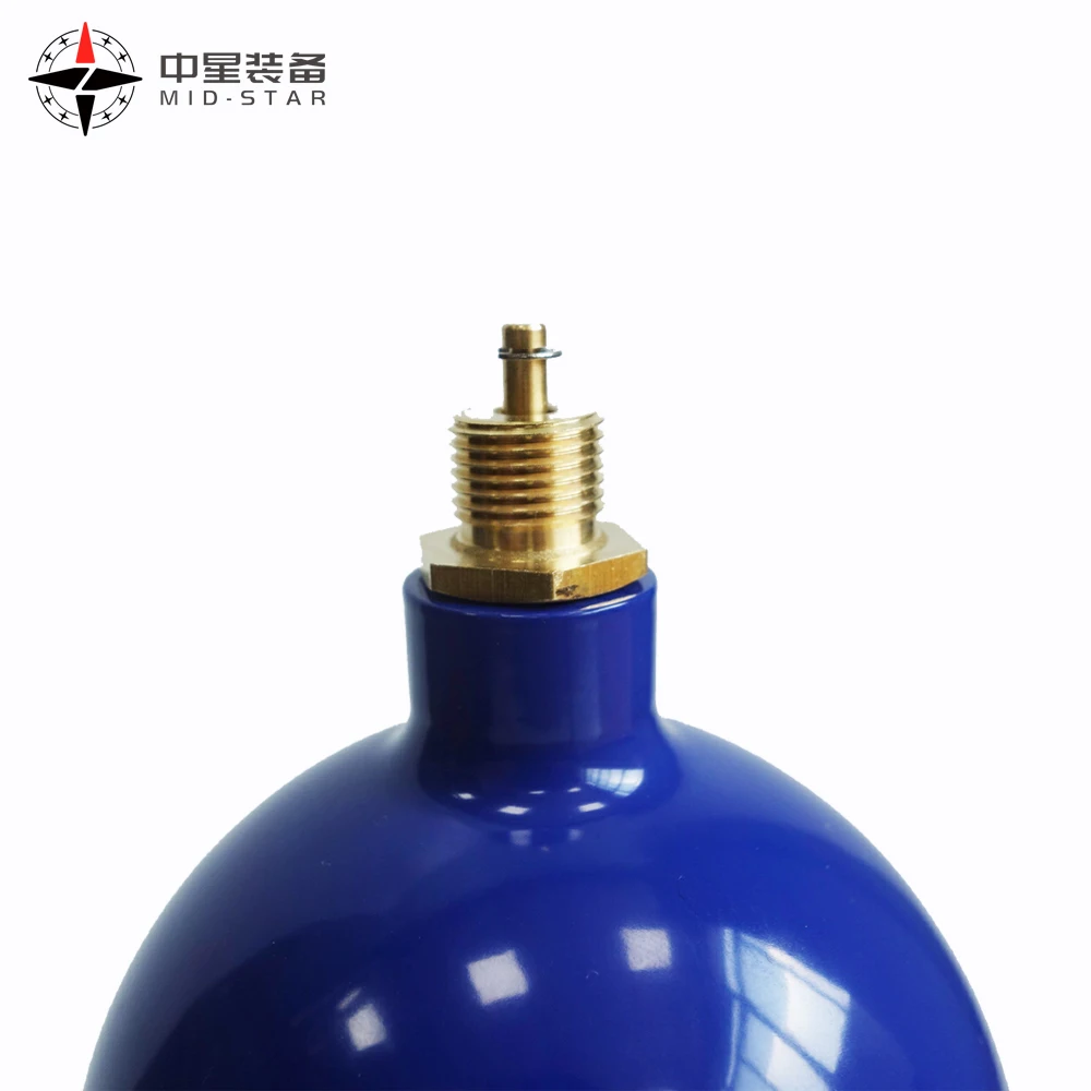 R134a Refrigerant 1.24L Aluminum Cylinder Repeat filling AUTO
