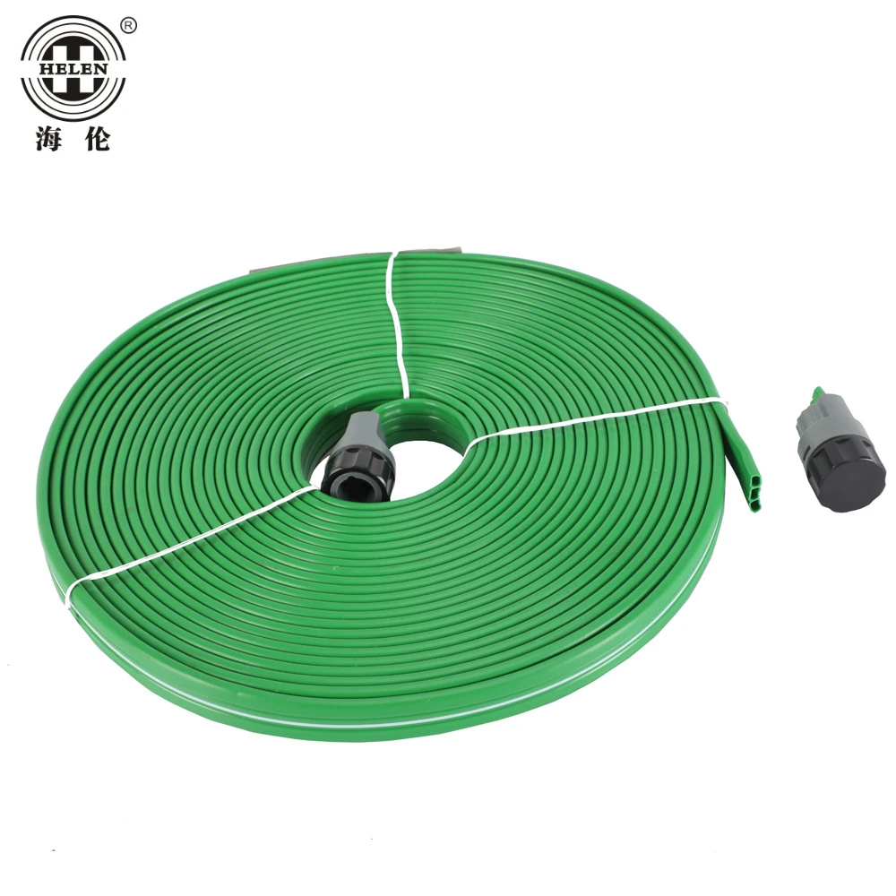 Low price per meter 3-channel reinforced pvc irrigation soaker pipe