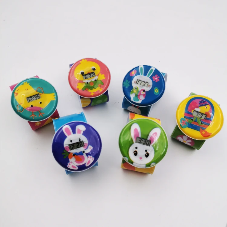Alibaba Express promotion gift kids slap cartoon watch