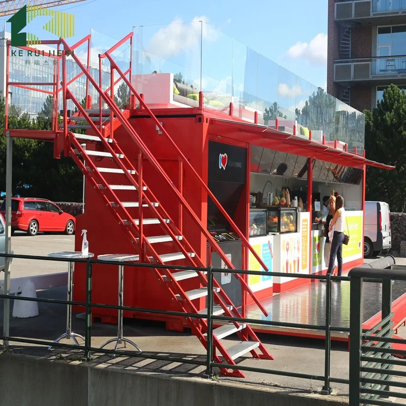 Hot-sale mobile container house/office/cafe bar/shop
