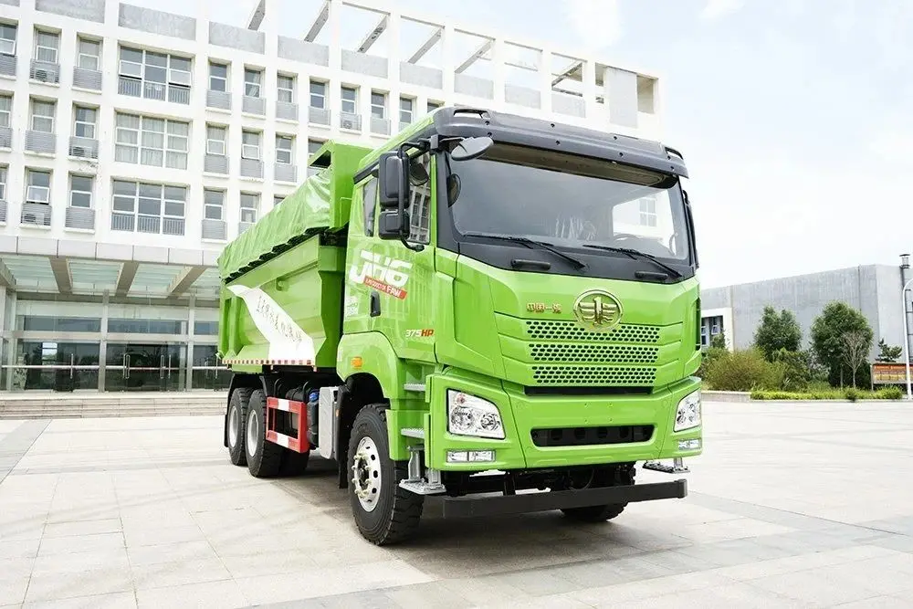 Best Price FAW Jiefang 6X4 Jh6 375HP Heavy Duty Lorry Rear Dumper Tipping Transport Sand and Gravel Tipper Truck