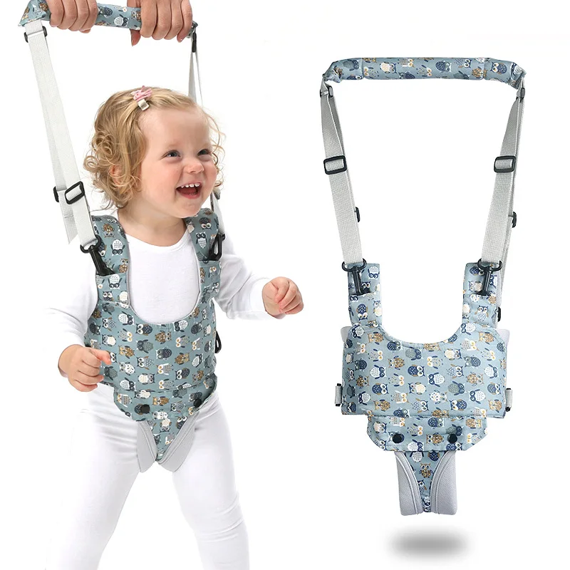 Baby Walking Harness Handheld Kids Walker Helper Toddler Infant Walker Harness Assistant Belt Help Baby Walk for 7-24 Month Old