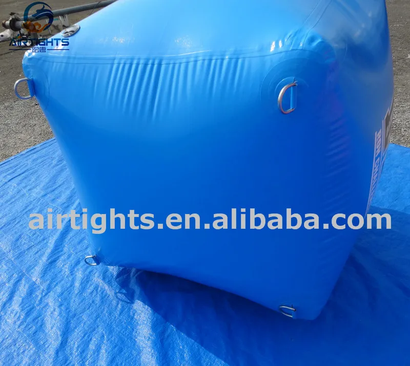 Custom Logo Printing Durable Big Cube Inflatable Water Sports Buoy