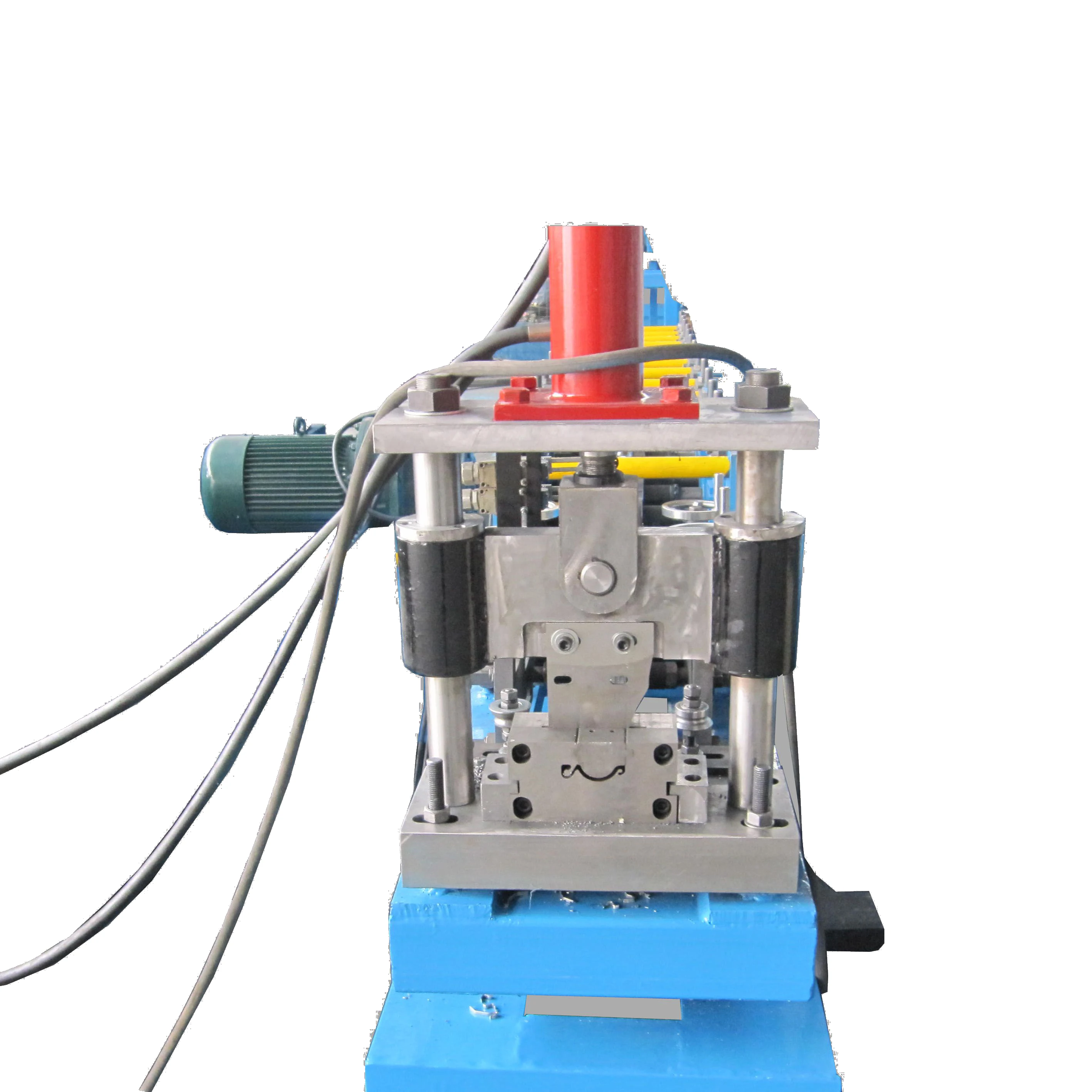 Garage metal rolling door roll forming machine steel strip shutter roller slat making machine