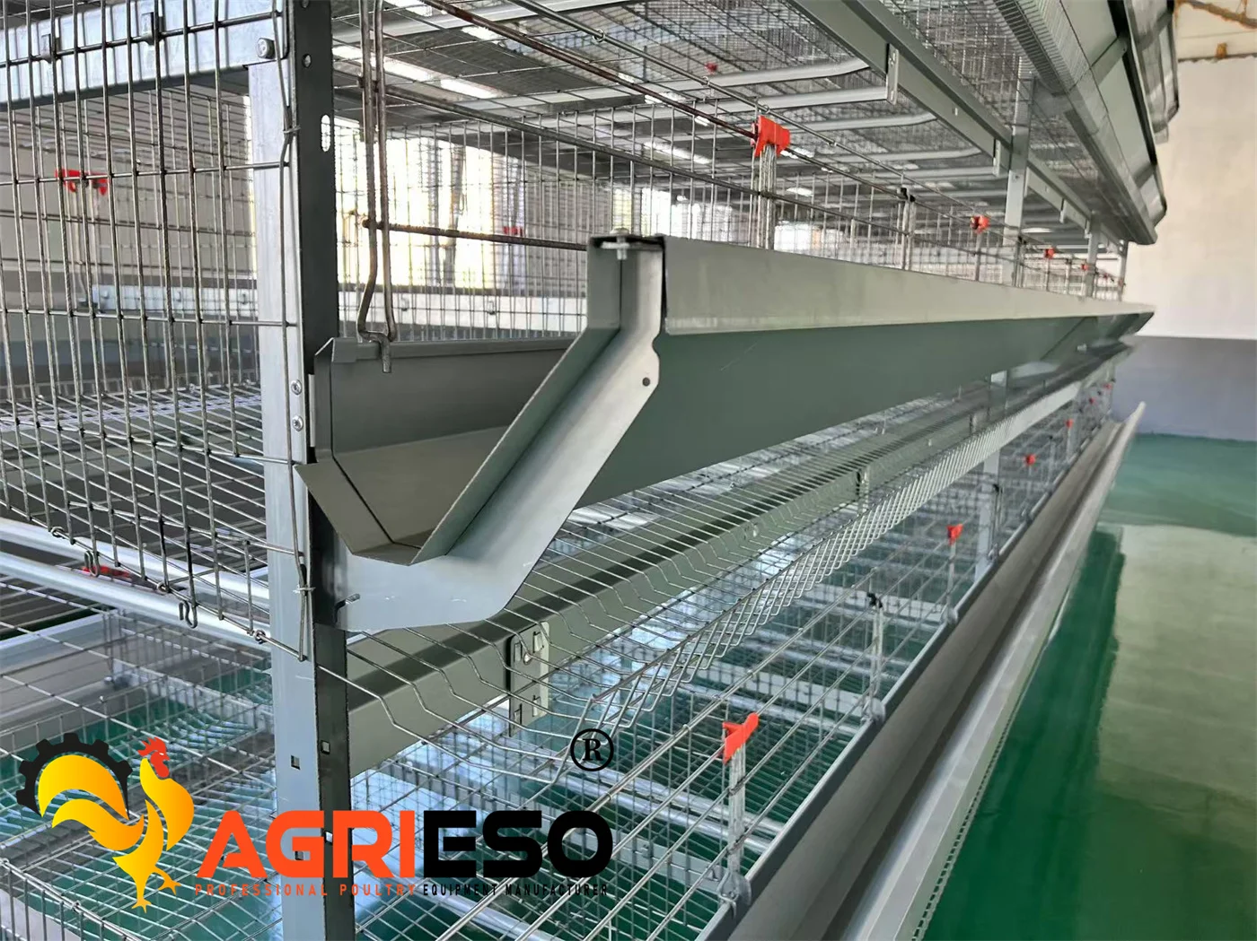 Agrieso Chicken Farming/Farm Equipment/Machine Broiler Layer High Rate Baby Chicken Cage