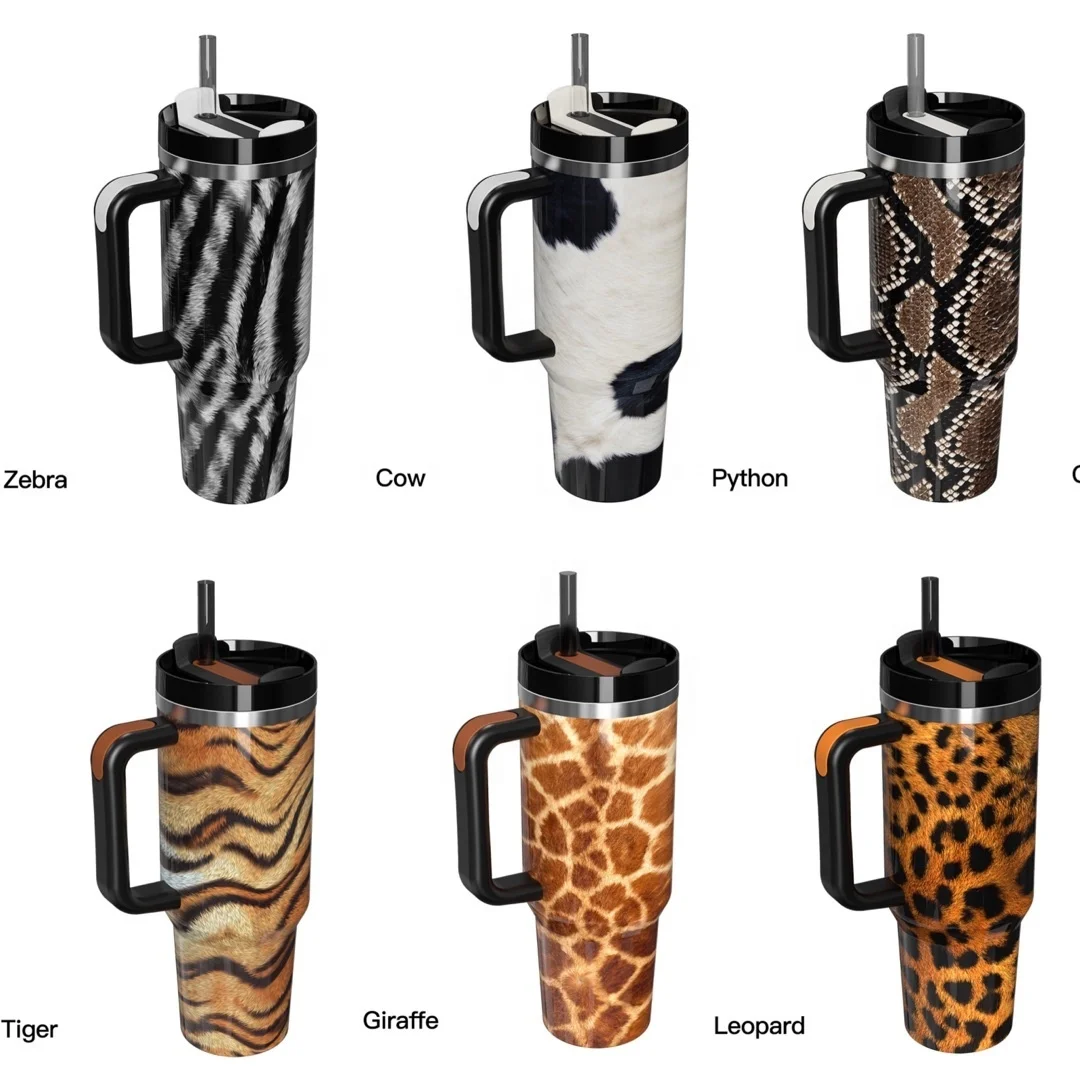 Wholesale Copo Termico 40 oz Double Walled Stainless Steel Vacuum Beer Mug Wine Tumbler Cups With straw adventure quencher