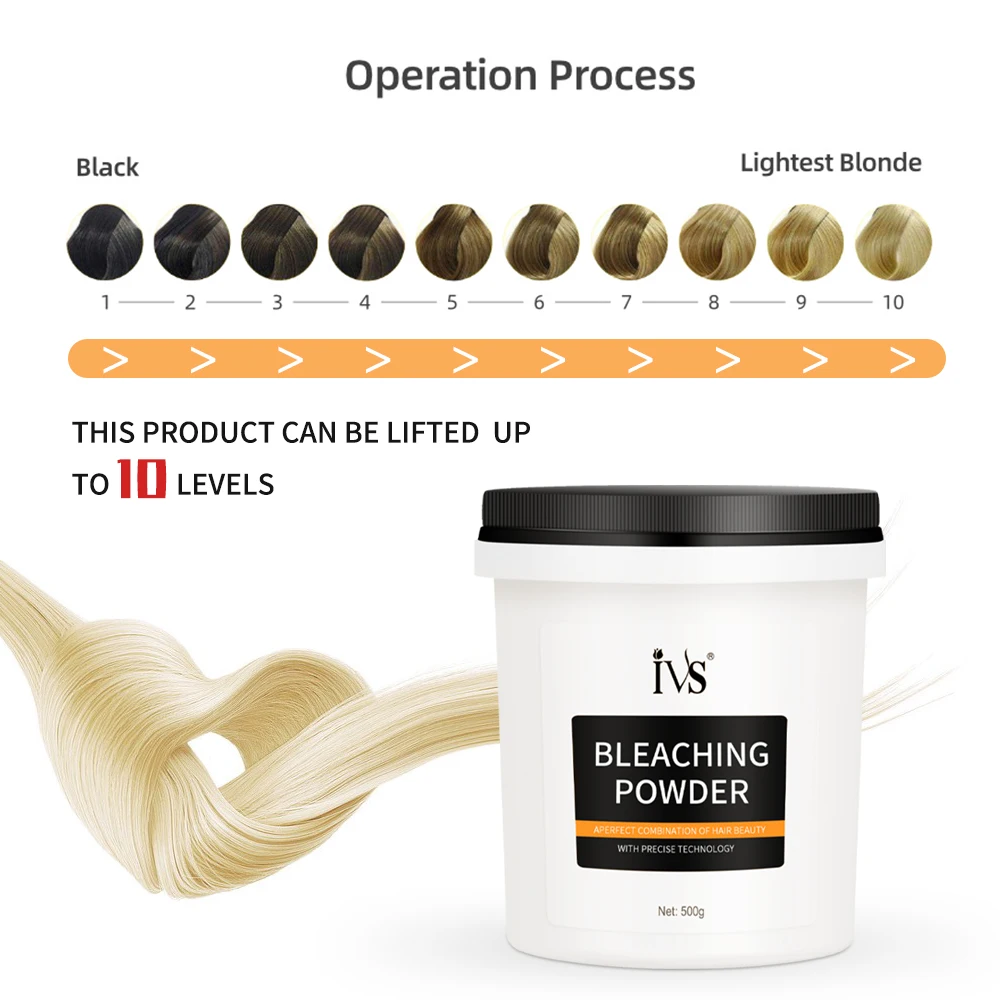 Private Label Salon Selective Hair Color Bleaching Powder Wholesale High Quality Bleach