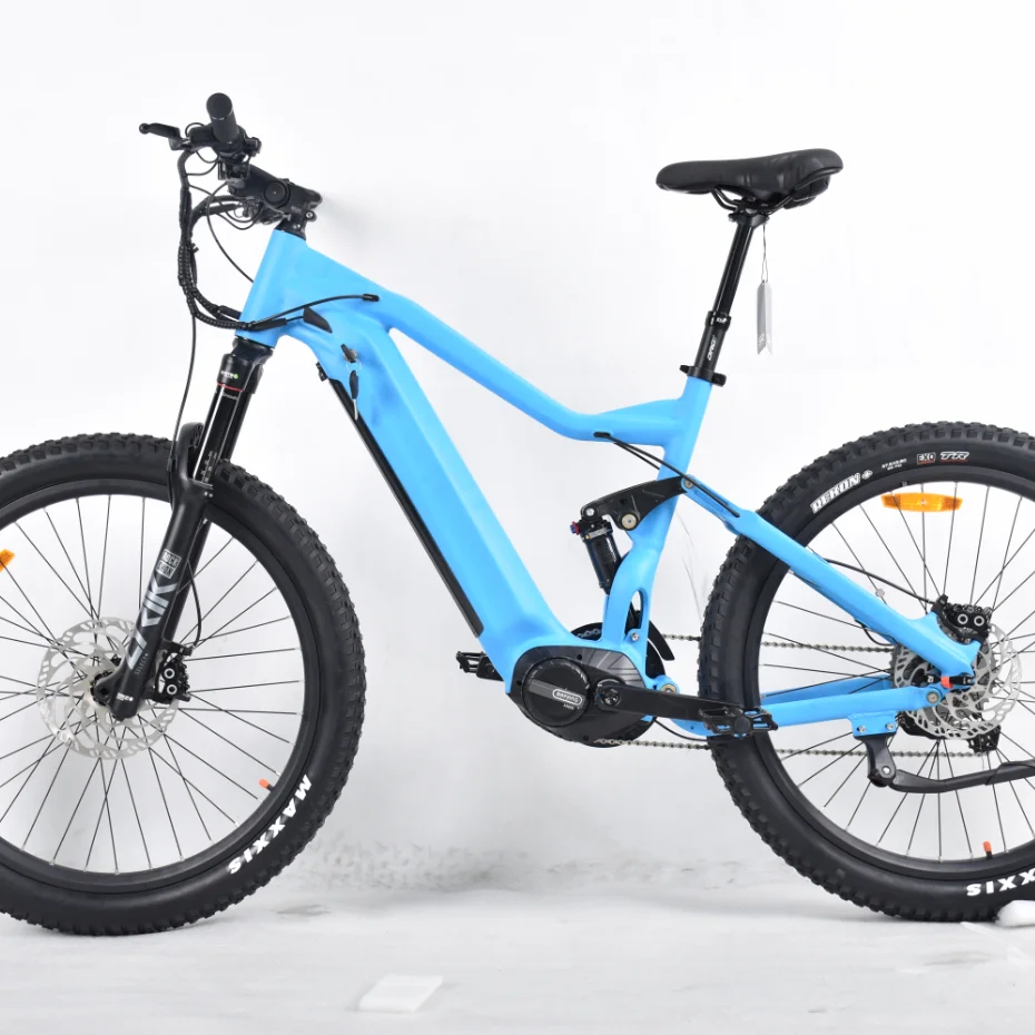 27.5*2.8 500W  power Fat tire electric Mountain E bike/Snow bike/ full suspension electric bicycle in china