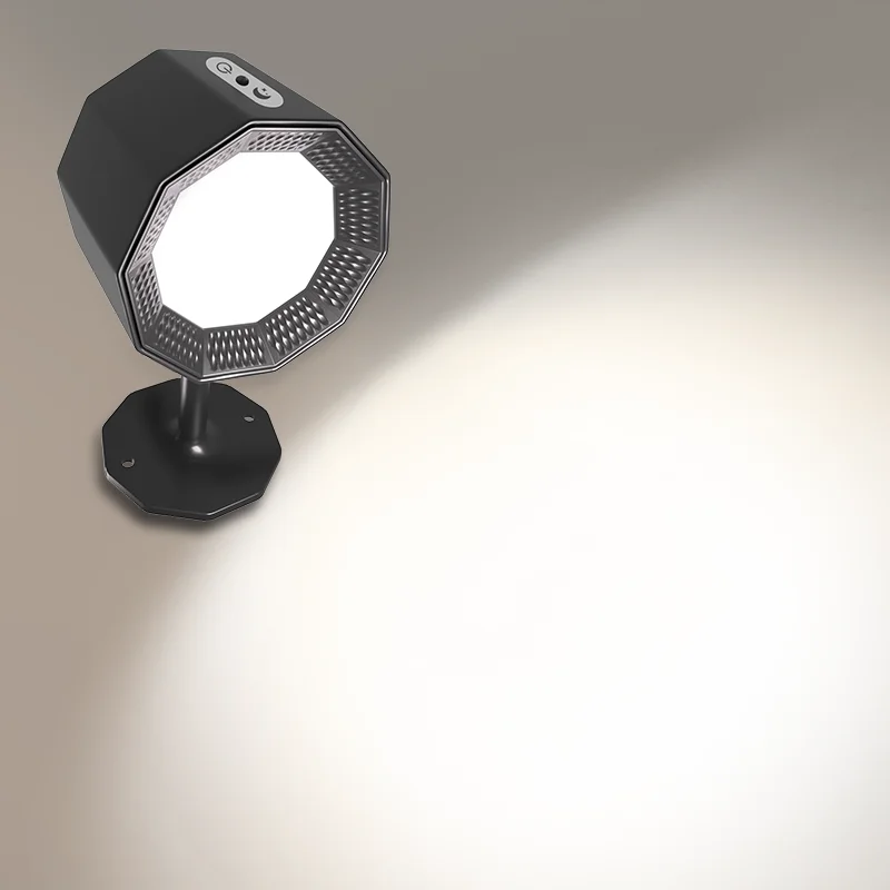 Светодиодный зарядный настенный светильник 2000 мАч Теплый/RGB цвет USB перезаряжаемый Ночной свет с индикатором зарядки