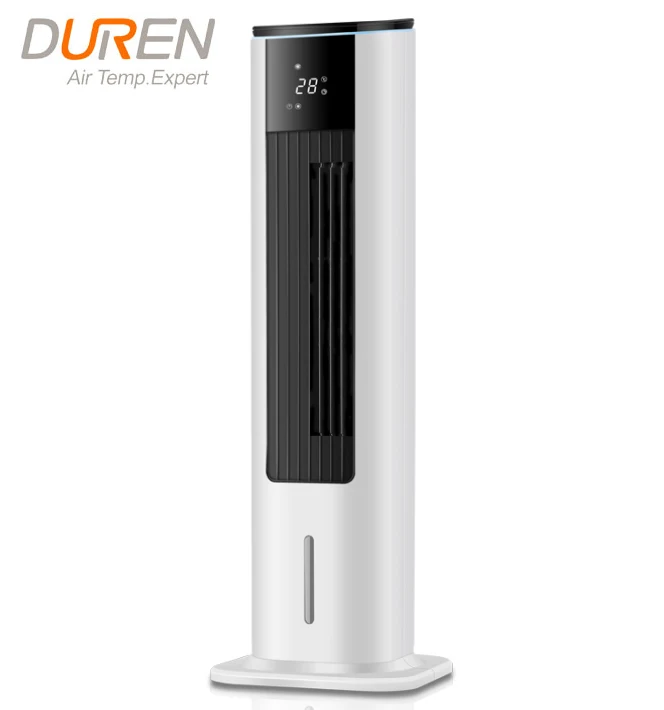 Tower cooling fan with remote control and timer Oscillating cooling tower fan with cooling and heating