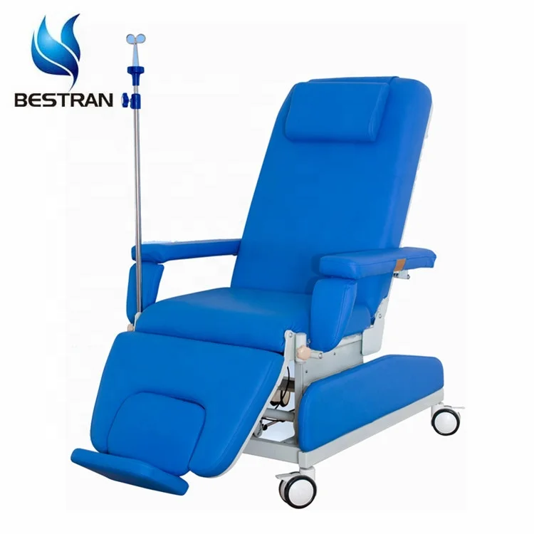 BT-DY004 дешевые медицинские ручной регулировкой для диализа химиотерапевтический стул гемодиализа крови цена
