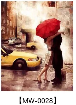 Factory Hot sale Handmade Oil Paintings A ballerina in a red dress wall art canvas picture Figure & Portrait Paintings