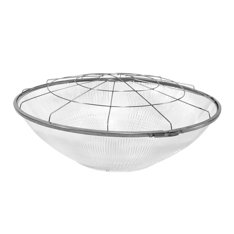 HONGMAO 16' 90degree hps high bay pc reflector 100w 150w 200w ufo high bay acrylic lamp shade with bottom cover
