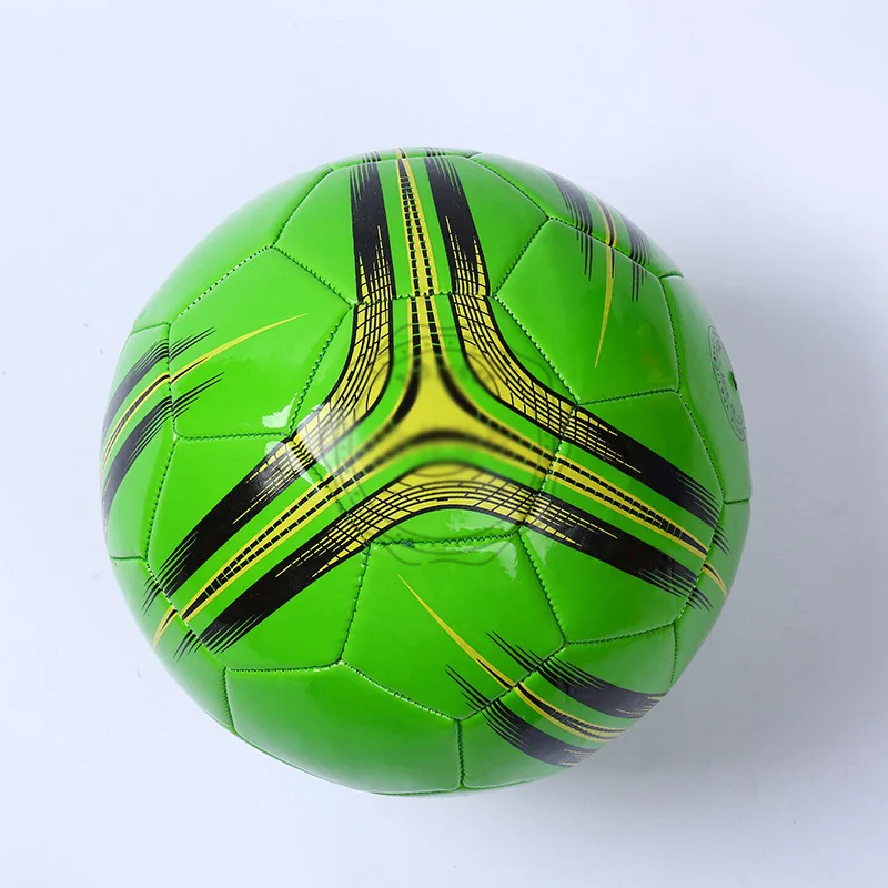 2022 Official Standard Size 2/3/4/5 Outdoor Sport Training PVC Machine Sewing Football Ball