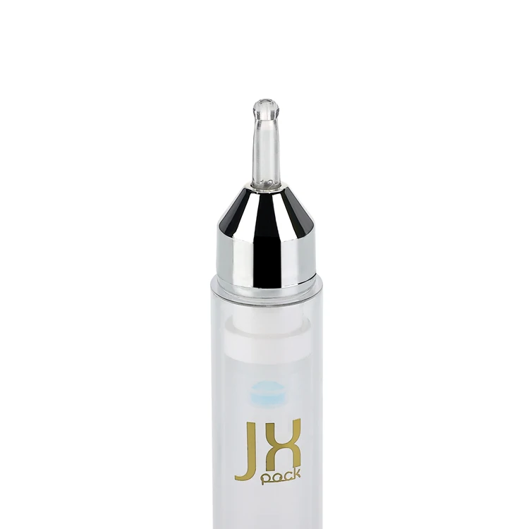 High end skincare product packaging PETG eye cream bottle 10ml 15ml 20ml cosmetic syringe bottle