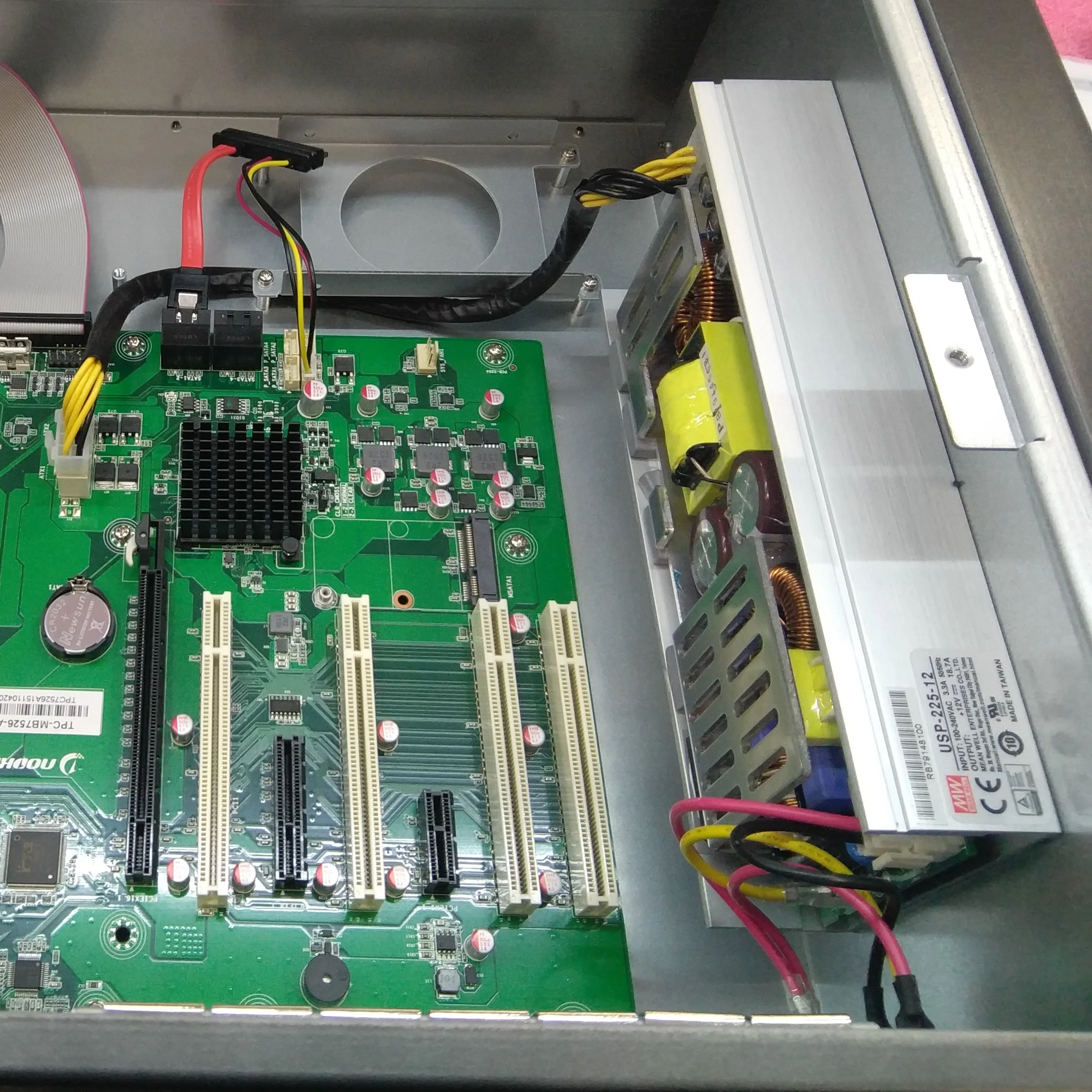 Fanless design 500W 4U industrial PC Computer Rack Mount LGA1155 i3 i5 i7 CPU support 2 PCIe 3.5 inch SATA