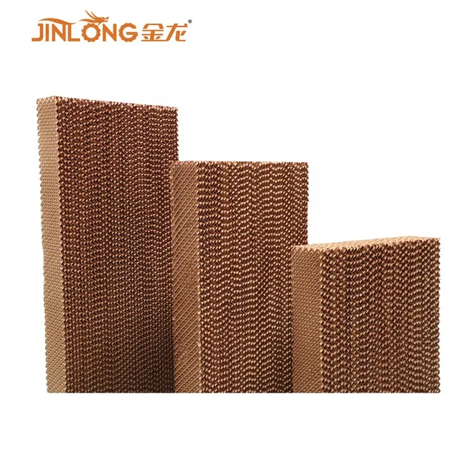 7090 cooling pad honey comb wet curtain for poultry farm and greenhouse evaporative air cooler