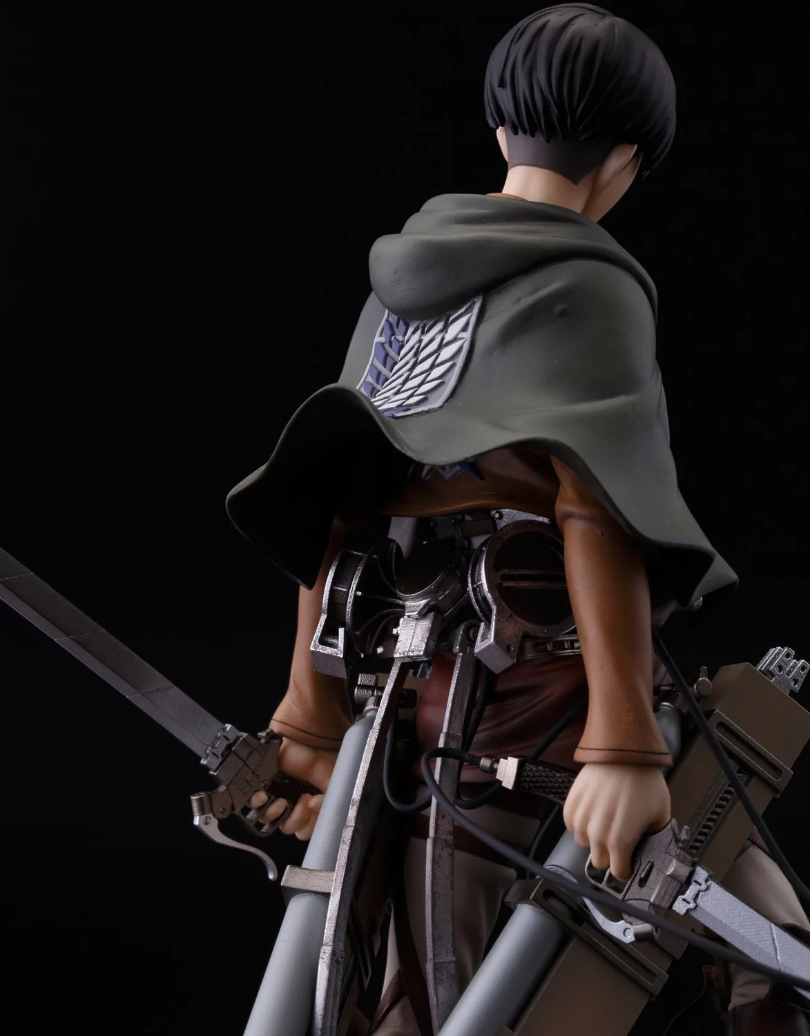 Attack On Titan Survey Corps Captain Levi Ackerman Figure Model Toys Statue Collection Gifts