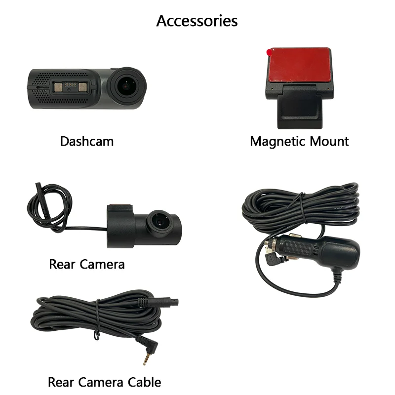 WDT V108  4K Car Dashcam Dash Cam Video Recorder High Resolution Touch Screen Gesture Function Dvr Security Camera For Vehicles