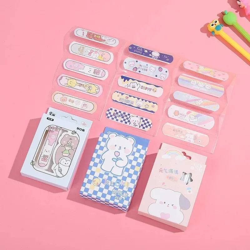 YTD Cute Cartoon Transparent Film Dressing Waterproof Wound Bandage Adhesive Patch Band Aids